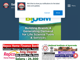 'saivikramacademy.com' screenshot