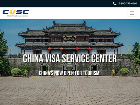 'mychinavisa.com' screenshot