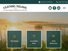 'glendenilson.com' screenshot