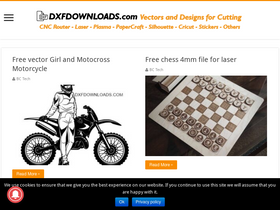 'dxfdownloads.com' screenshot