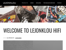 'lejonklou.com' screenshot
