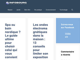 'infobourg.fr' screenshot