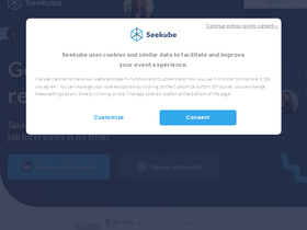 'seekube.com' screenshot