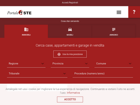 'portaleaste.com' screenshot