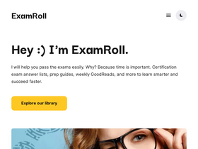 'examroll.com' screenshot