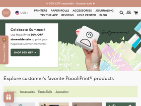 'poooliprint.com' screenshot