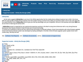 'infinity-box.com' screenshot