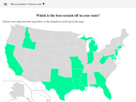 'scratchoff-odds.com' screenshot