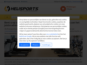 'helisports.nl' screenshot