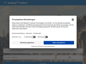 'bookingsuedtirol.com' screenshot
