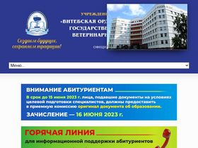 'vsavm.by' screenshot