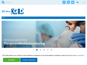 'gddiergezondheid.nl' screenshot