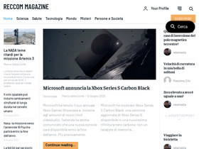 'reccom.org' screenshot