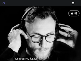 'audirvana.com' screenshot