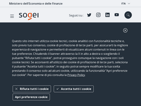 'sogei.it' screenshot