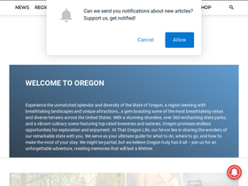 'thatoregonlife.com' screenshot