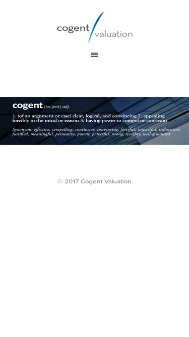 cogentvaluation.com