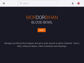 'mordorbihan.fr' screenshot