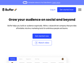 'buffer.com' screenshot