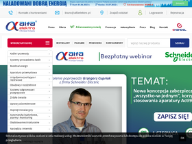 'alfaelektro.pl' screenshot