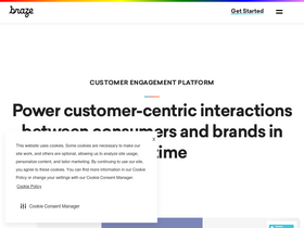 'braze.com' screenshot