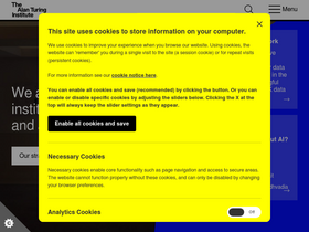 'turing.ac.uk' screenshot