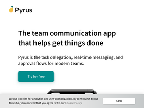 'pyrus.com' screenshot