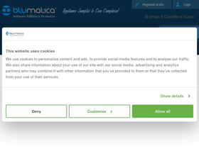 'blumatica.it' screenshot
