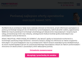'panwybierak.pl' screenshot