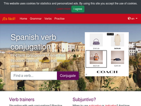 'esfacil.eu' screenshot