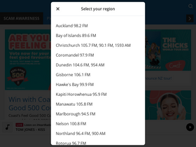 'thecoast.net.nz' screenshot