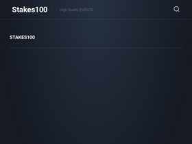 'stakes100.xyz' screenshot