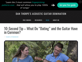 'guitardomination.net' screenshot