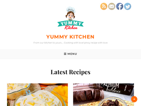 'yummykitchentv.com' screenshot