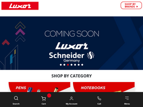 'luxor.in' screenshot