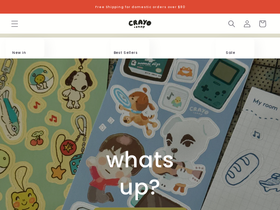 crayo.shop homepage screenshot