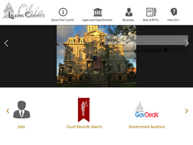 'lickingcounty.gov' screenshot