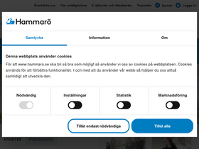 'hammaro.se' screenshot