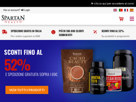 'spartanhealth.com' screenshot