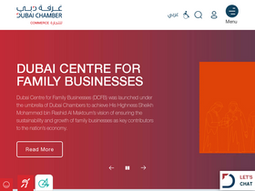 'dubaichamber.com' screenshot