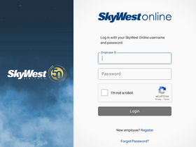 'skywestonline.com' screenshot