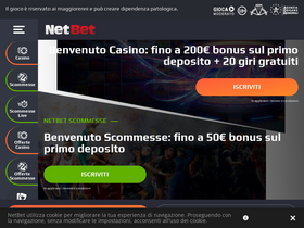 'netbet.it' screenshot