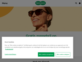 'specsavers.nl' screenshot