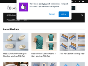 'goodmockups.com' screenshot