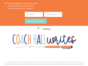 coachhallwrites.com