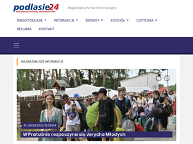 'podlasie24.pl' screenshot