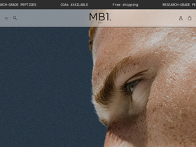 MB1 Labs website screenshot