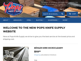 'popsknife.supplies' screenshot