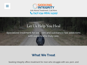 'seekingintegrity.com' screenshot