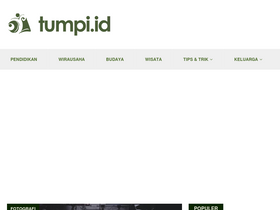 'tumpi.id' screenshot